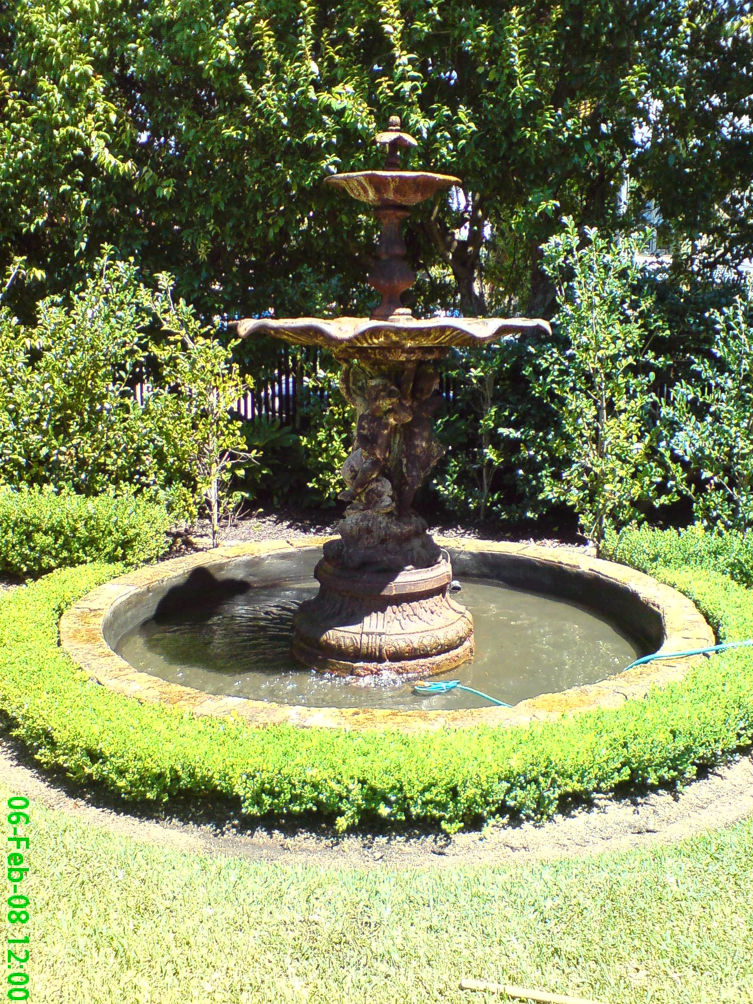 Fountain pond
