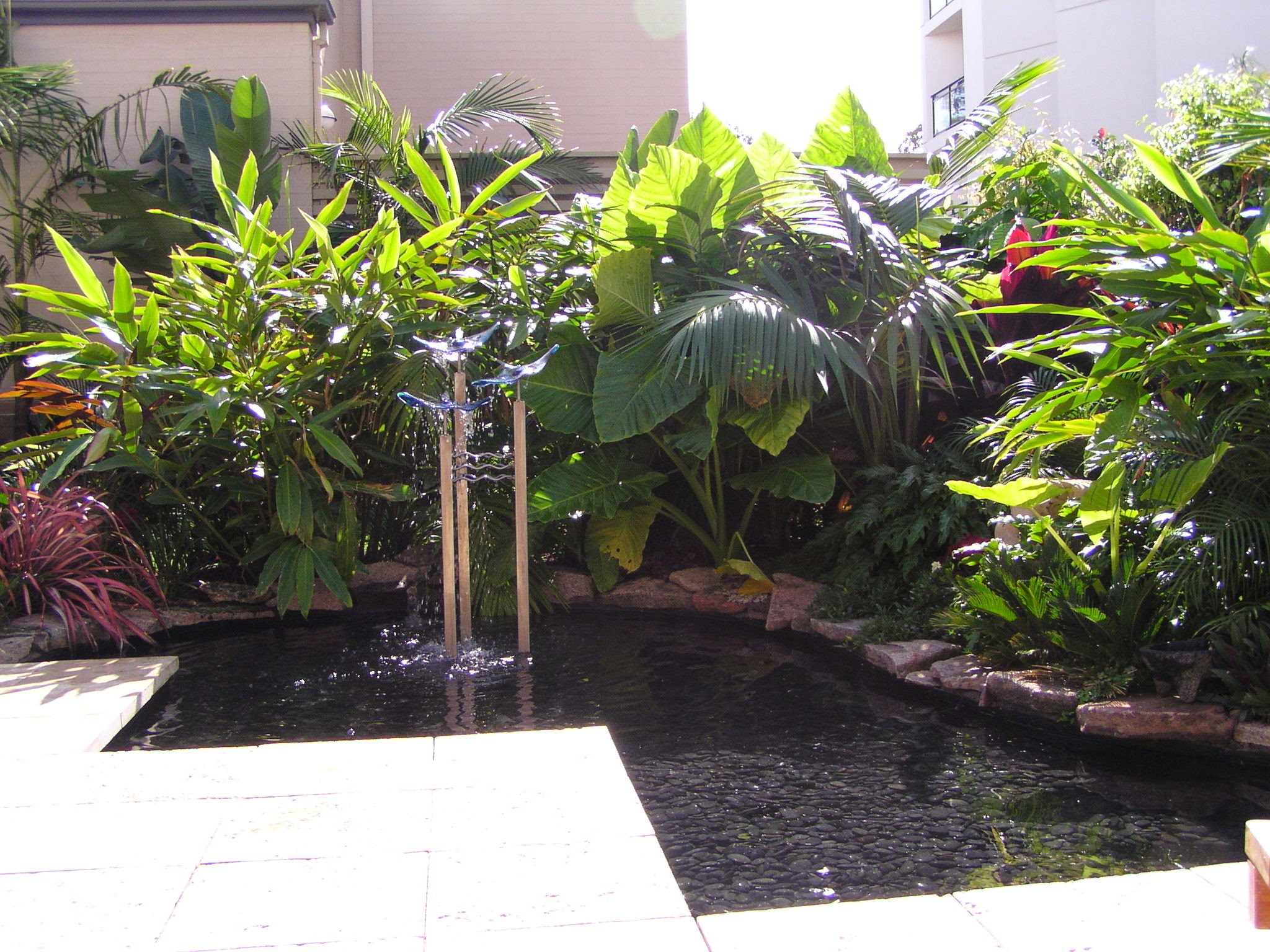 Water feature pond