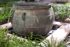 Water feature goldfish pond